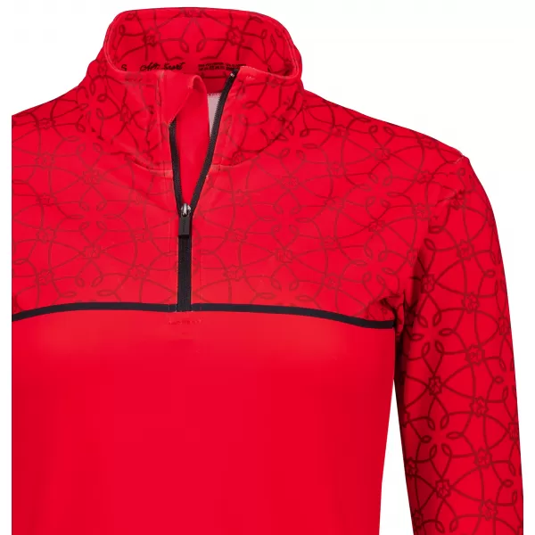  Dámská funkční termo mikina premium ALTISPORT VOJ/ALW053TER03 ČERVENÁ 