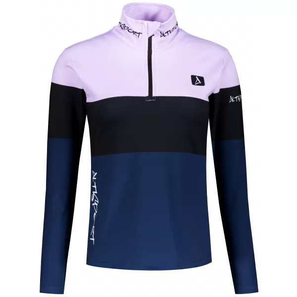  Dámská funkční termo mikina premium ALTISPORT VOJ/ALW051TER03 VIOLET/MODRÁ 