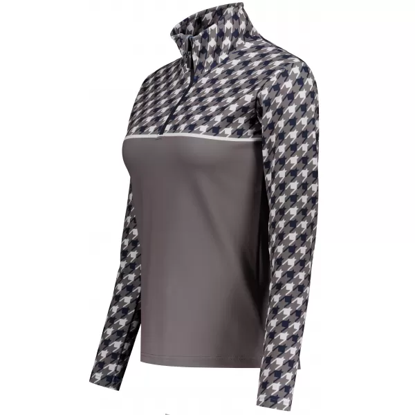  Dámská funkční termo mikina premium ALTISPORT VOJ/ALW048TER03 ŠEDÁ 