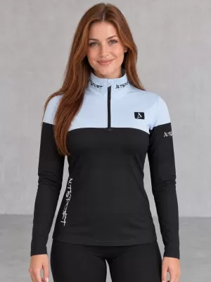 Dámská funkční termo mikina premium ALTISPORT VOJ/ALW051TER03 NEBESKY MODRÁ