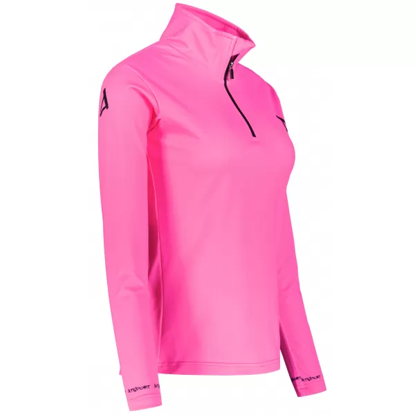  Dámská funkční termo mikina premium ALTISPORT VOJ/ALW000TER03 FLUO PINK 