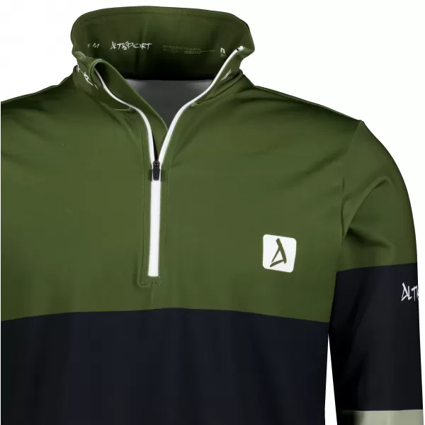  Pánská funkční termo mikina premium ALTISPORT VOJ/ALM051TER03 KHAKI 