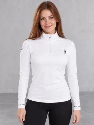 Dámská funkční termo mikina premium ALTISPORT VOJ/ALW000TER03 BÍLÁ
