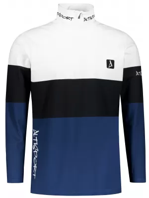 Pánská funkční termo mikina premium ALTISPORT VOJ/ALM051TER03 BÍLOMODRÁ