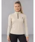 Dámská funkční termo mikina premium ALTISPORT VOJ/ALW000TER03 HNĚDÁ
