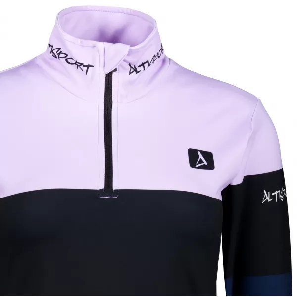  Dámská funkční termo mikina premium ALTISPORT VOJ/ALW051TER03 VIOLET/MODRÁ 