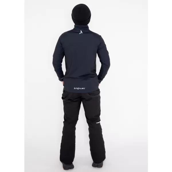  Pánská funkční termo mikina premium ALTISPORT VOJ/ALM000TER03 ČERNÁ 