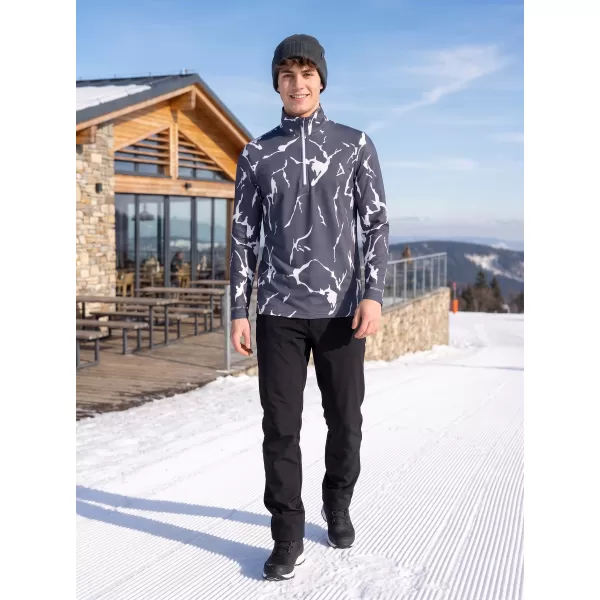  Pánská funkční termo mikina premium ALTISPORT VOJ/ALM052TER03 ŠEDÁ 