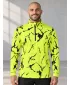 Pánská funkční termo mikina premium ALTISPORT VOJ/ALM052TER03 NEON GREEN