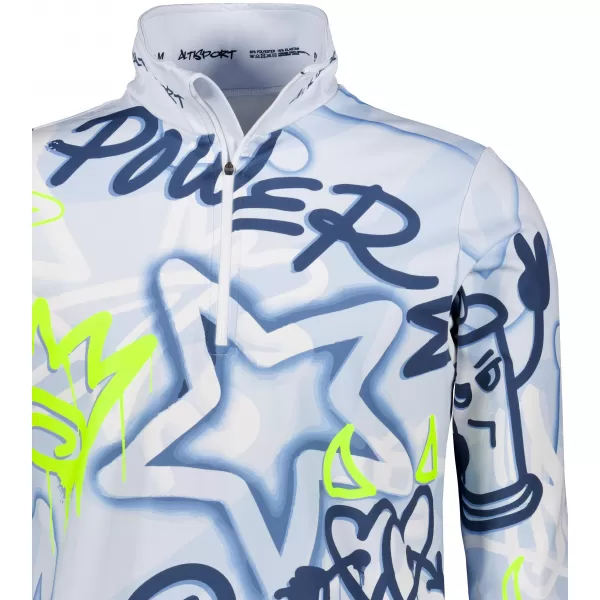  Pánská funkční termo mikina premium ALTISPORT VOJ/ALM054TER03 MODRÁ 