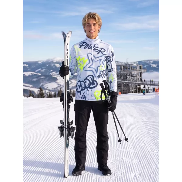  Pánská funkční termo mikina premium ALTISPORT VOJ/ALM054TER03 MODRÁ 