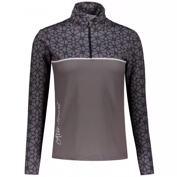  Dámská funkční termo mikina premium ALTISPORT VOJ/ALW053TER03 ŠEDÁ 