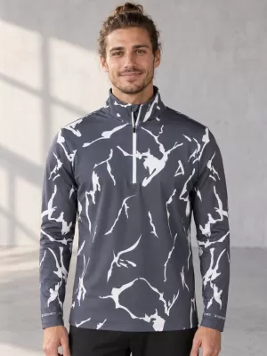 Pánská funkční termo mikina premium ALTISPORT VOJ/ALM052TER03 ŠEDÁ