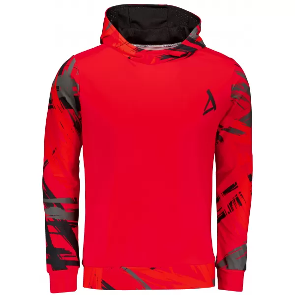  Pánská funkční mikina premium ALTISPORT VOJ/ALM039MI01 ČERVENÁ 