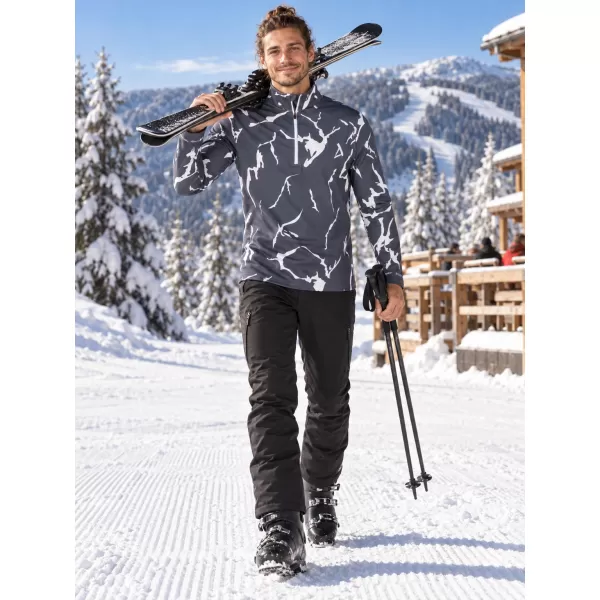  Pánská funkční termo mikina premium ALTISPORT VOJ/ALM052TER03 ŠEDÁ 