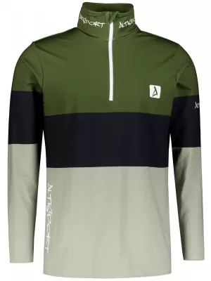 Pánská funkční termo mikina premium ALTISPORT VOJ/ALM051TER03 KHAKI