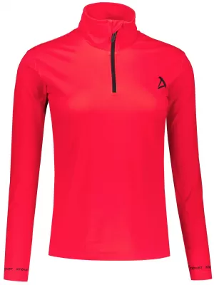 Dámská funkční termo mikina premium ALTISPORT VOJ/ALW000TER03 ČERVENÁ