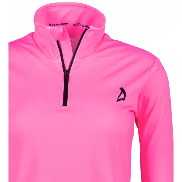  Dámská funkční termo mikina premium ALTISPORT VOJ/ALW000TER03 FLUO PINK 