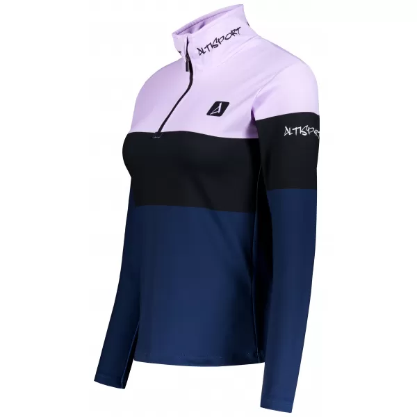  Dámská funkční termo mikina premium ALTISPORT VOJ/ALW051TER03 VIOLET/MODRÁ 