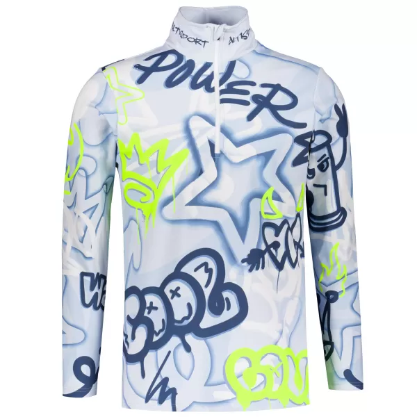  Pánská funkční termo mikina premium ALTISPORT VOJ/ALM054TER03 MODRÁ 