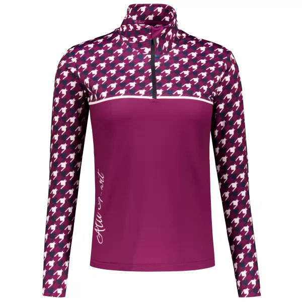  Dámská funkční termo mikina premium ALTISPORT VOJ/ALW048TER03 FIALOVÁ 
