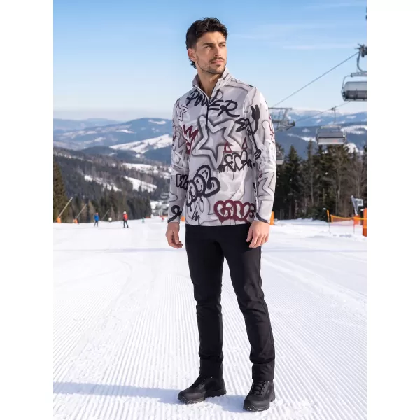  Pánská funkční termo mikina premium ALTISPORT VOJ/ALM054TER03 TMAVĚ ŠEDÁ 
