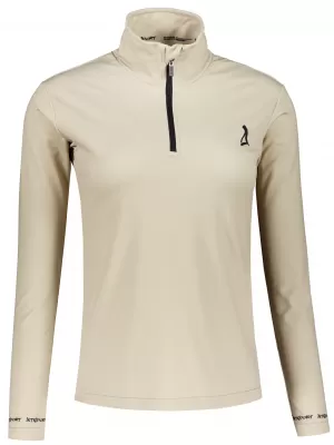 Dámská funkční termo mikina premium ALTISPORT VOJ/ALW000TER03 HNĚDÁ