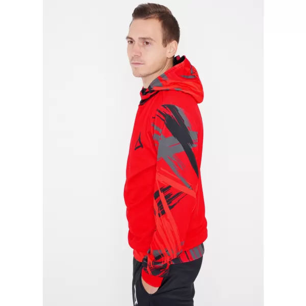  Pánská funkční mikina premium ALTISPORT VOJ/ALM039MI01 ČERVENÁ 