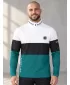 Pánská funkční termo mikina premium ALTISPORT VOJ/ALM051TER03 BÍLOZELENÁ