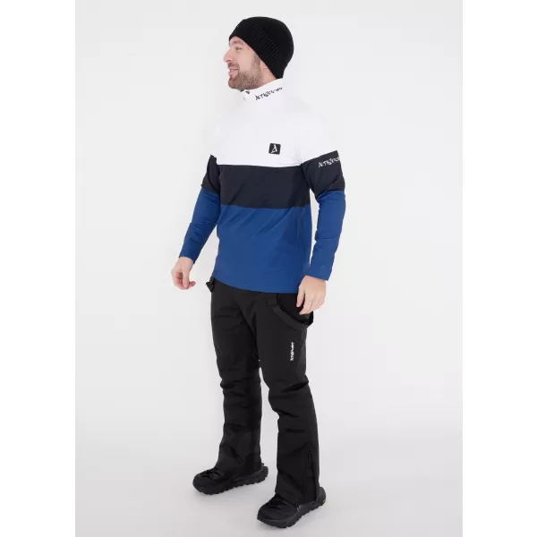  Pánská funkční termo mikina premium ALTISPORT VOJ/ALM051TER03 BÍLOMODRÁ 