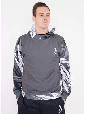 Pánská funkční mikina premium ALTISPORT VOJ/ALM039MI01 ŠEDÁ