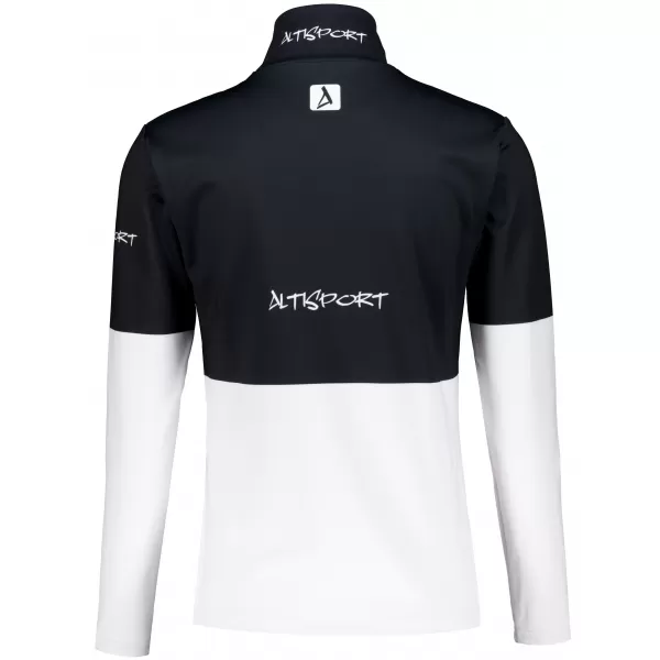 Dámská funkční termo mikina premium ALTISPORT VOJ/ALW051TER03 ČERNOBÍLÁ 