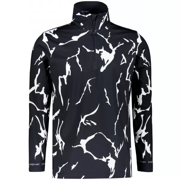  Pánská funkční termo mikina premium ALTISPORT VOJ/ALM052TER03 ČERNÁ 