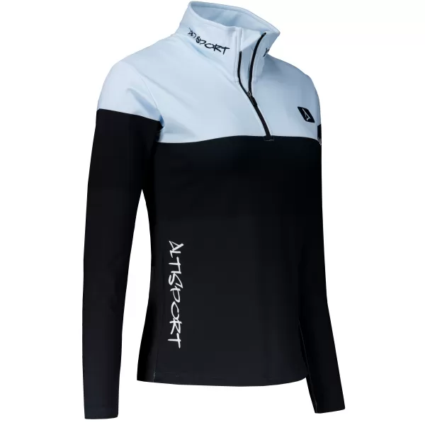  Dámská funkční termo mikina premium ALTISPORT VOJ/ALW051TER03 NEBESKY MODRÁ 