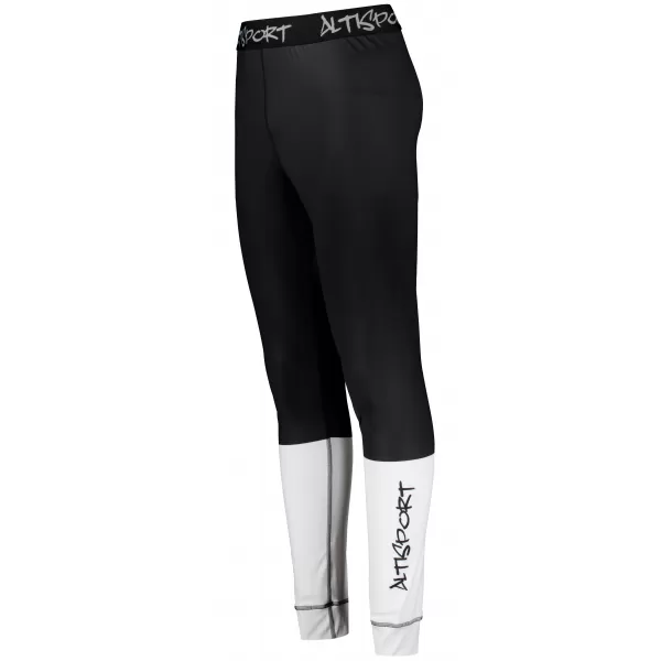  Pánské funkční termo kalhoty premium ALTISPORT VOJ/ALM051TER02 ČERNOBÍLÁ 