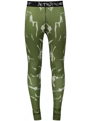 Pánské funkční termo kalhoty premium ALTISPORT VOJ/ALM052TER02 KHAKI