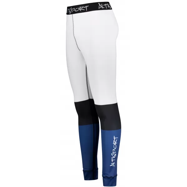  Pánské funkční termo kalhoty premium ALTISPORT VOJ/ALM051TER02 BÍLOMODRÁ 