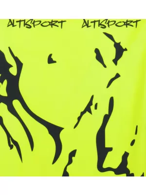 Nákrčník premium ALTISPORT VOJ/ALU052NAK01 NEON GREEN