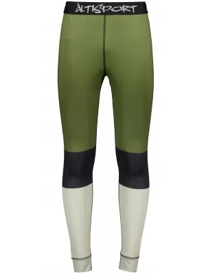 Pánské funkční termo kalhoty premium ALTISPORT VOJ/ALM051TER02 KHAKI