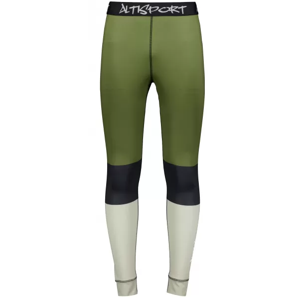  Pánské funkční termo kalhoty premium ALTISPORT VOJ/ALM051TER02 KHAKI 