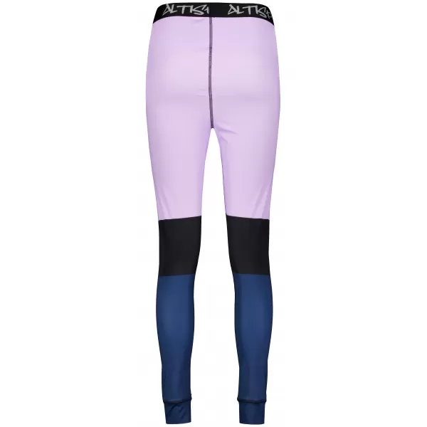  Dámské funkční termo kalhoty premium ALTISPORT VOJ/ALW051TER02 VIOLET/MODRÁ 