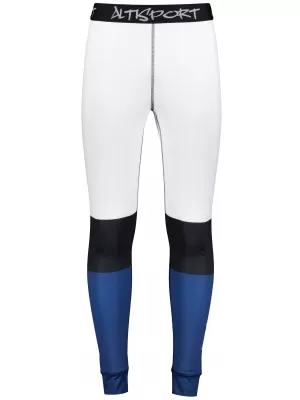 Pánské funkční termo kalhoty premium ALTISPORT VOJ/ALM051TER02 BÍLOMODRÁ