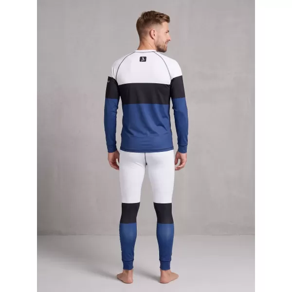  Pánské funkční termo kalhoty premium ALTISPORT VOJ/ALM051TER02 BÍLOMODRÁ 