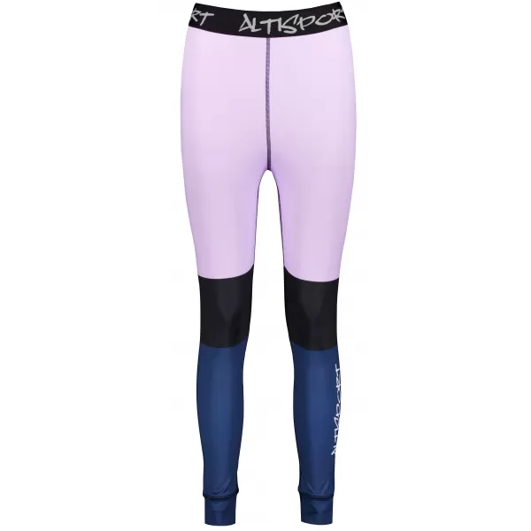  Dámské funkční termo kalhoty premium ALTISPORT VOJ/ALW051TER02 VIOLET/MODRÁ 
