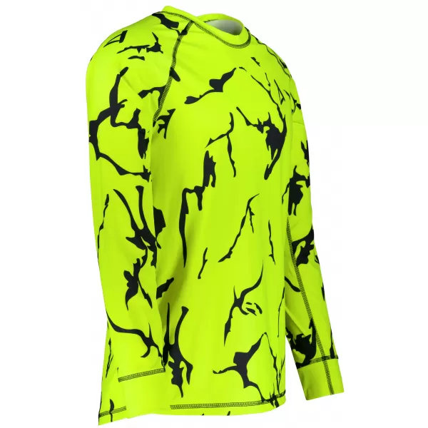  Pánské funkční termo triko s dlouhým rukávem premium ALTISPORT VOJ/ALM052TER01 NEON GREEN 