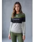 Dámské funkční termo triko s dlouhým rukávem premium ALTISPORT VOJ/ALW051TER01 KHAKI