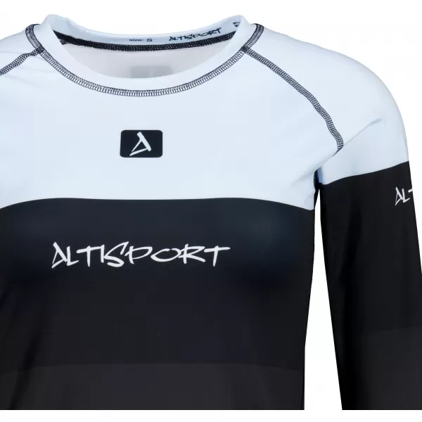 Dámské funkční termo triko s dlouhým rukávem premium ALTISPORT VOJ/ALW051TER01 NEBESKY MODRÁ 