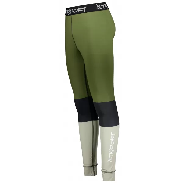  Pánské funkční termo kalhoty premium ALTISPORT VOJ/ALM051TER02 KHAKI 