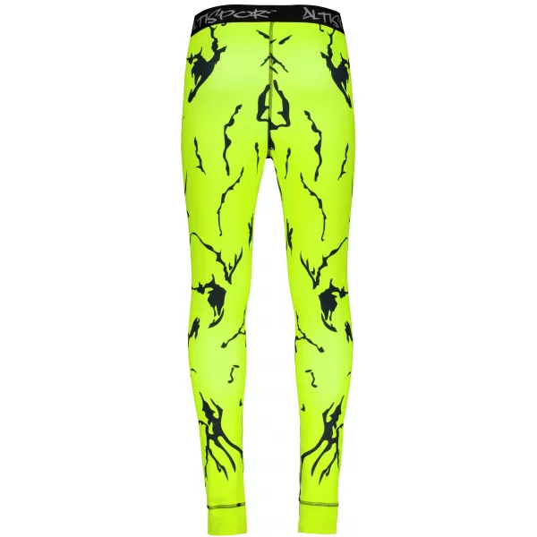  Pánské funkční termo kalhoty premium ALTISPORT VOJ/ALM052TER02 NEON GREEN 