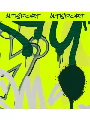 Nákrčník premium ALTISPORT VOJ/ALU054NAK01 FLUO ZELENÁ